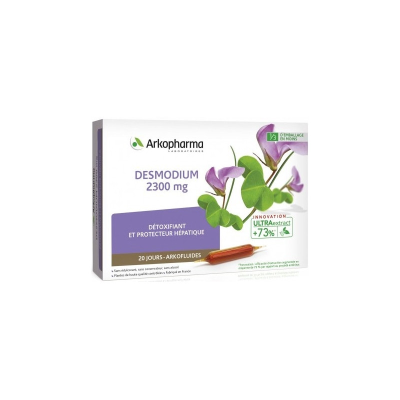 Arkopharma Arkofluides Desmodium 2300 mg Bio - 20 Ampoules