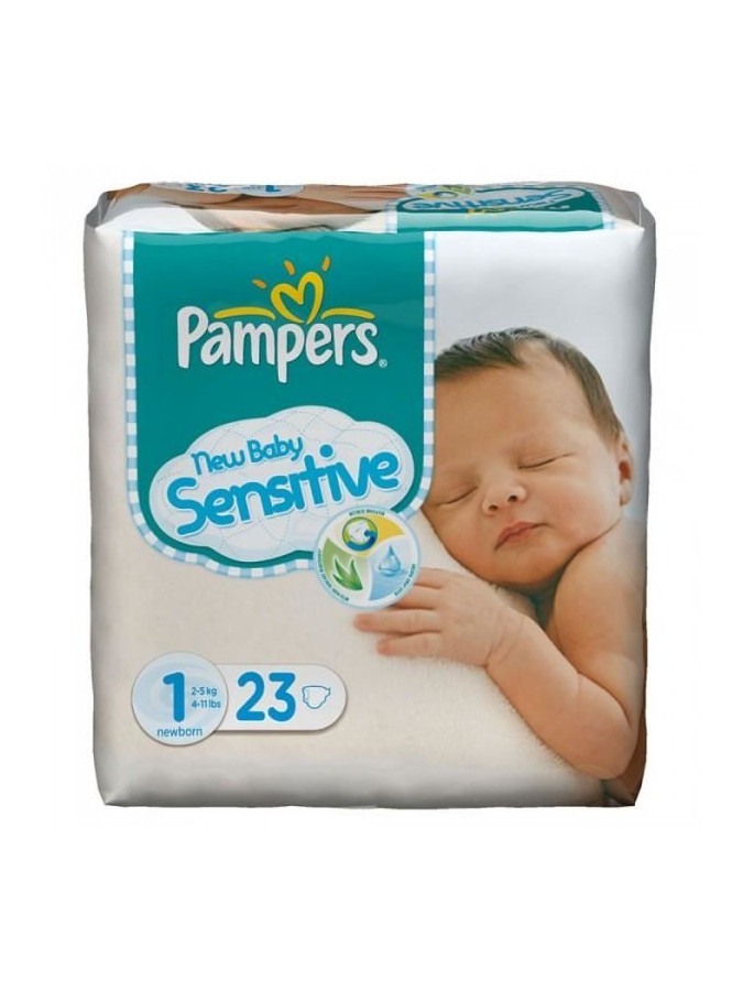 New Baby sensitive taille 1 (2-5kg), 23 couches