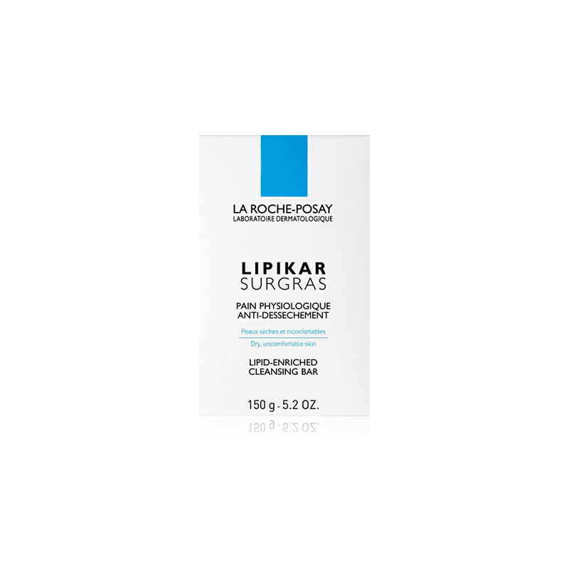 Lipikar Surgras - Pain Physiologique Anti-Dessèchement - 150g