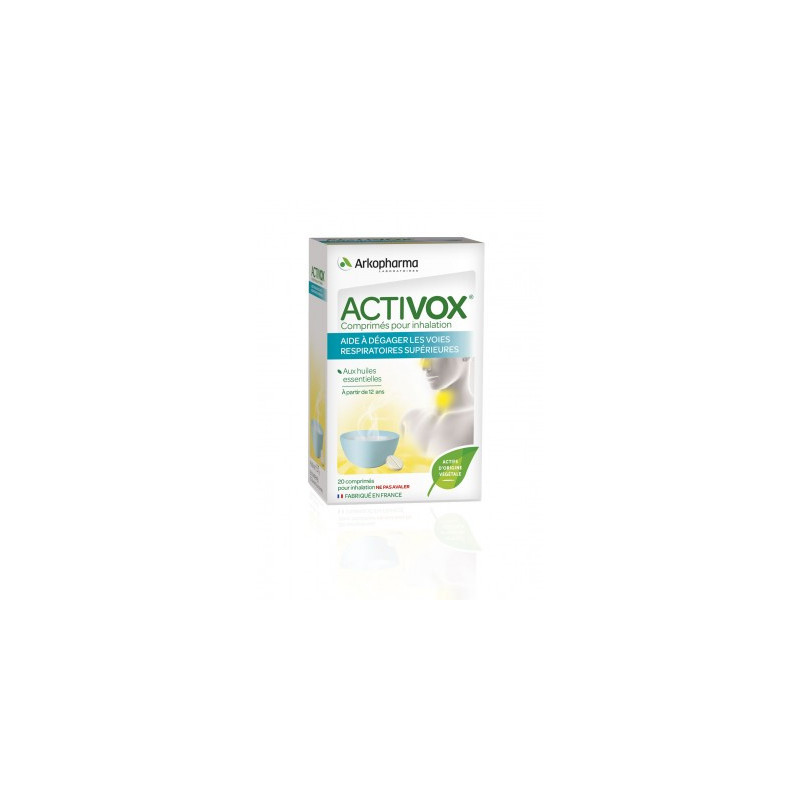 Activox Comprimés pour Inhalation - 20 comprimés