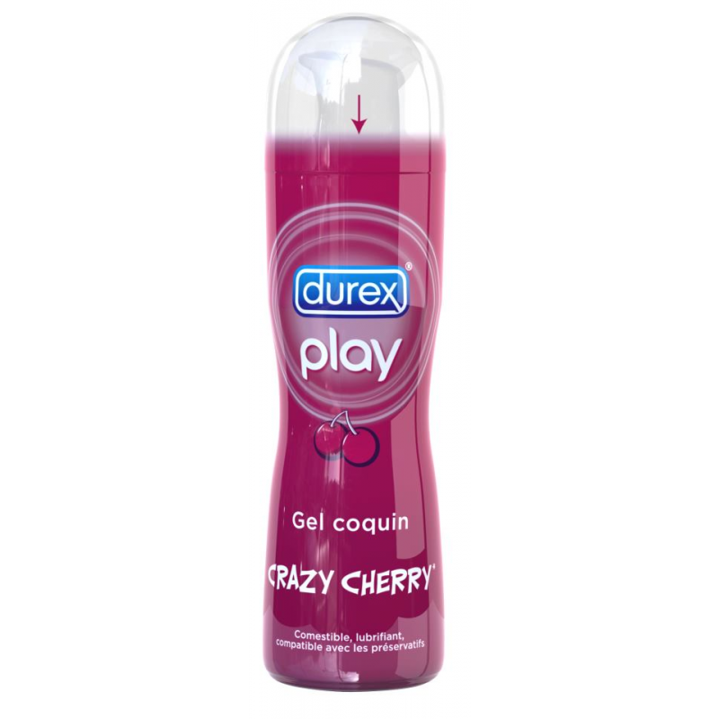 Durex Play Gel Lubrifiant Crazy Cherry 50 Ml 