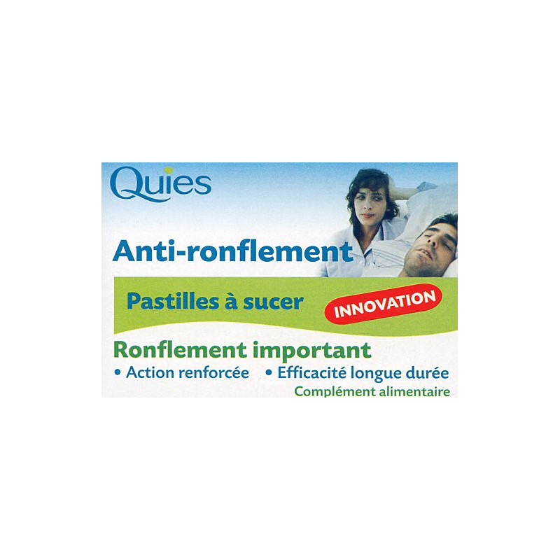 Pastilles anti ronflement - 12 pastilles