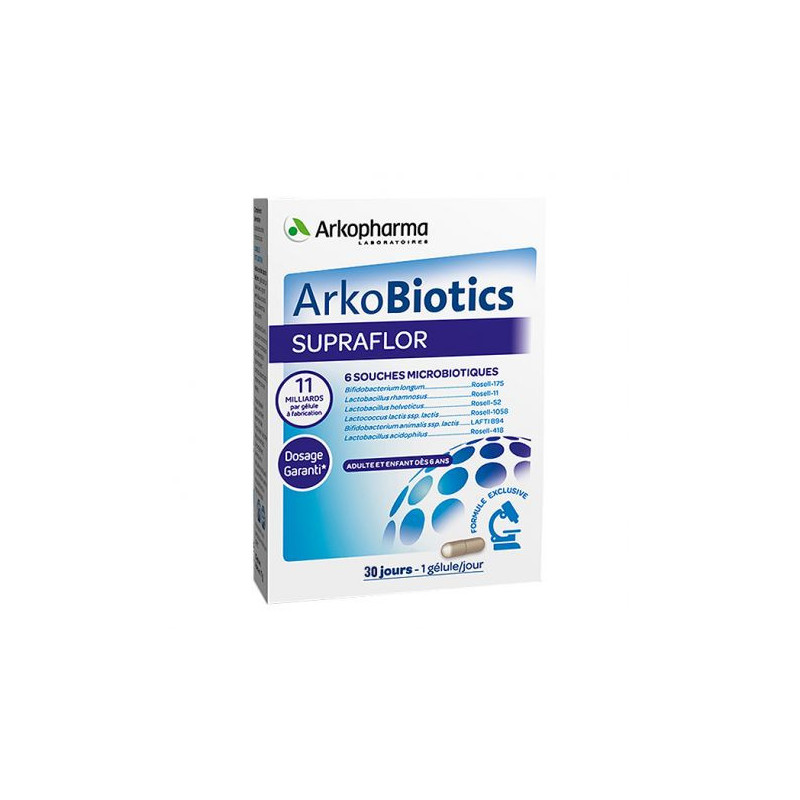 ARKOBIOTICS® Supraflor Ferments Lactiques - 30 gélules