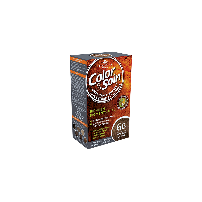 Color & Soin Coloration Marron Cacao 6B