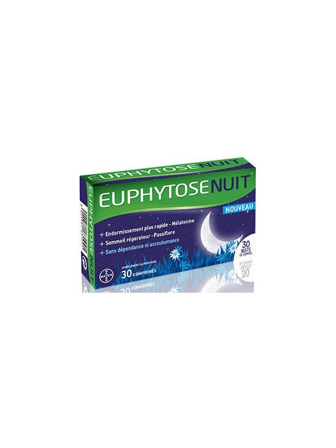 EuphytoseNuit Mélatonine - 30 comprimés