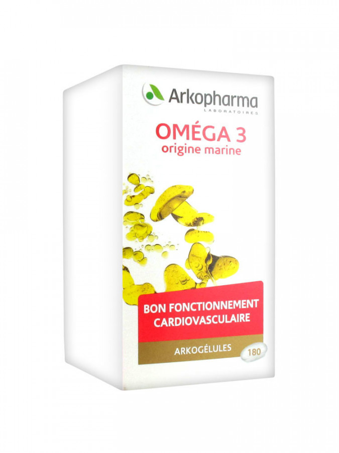 Arkogélules Omega 3 - 180 capsules