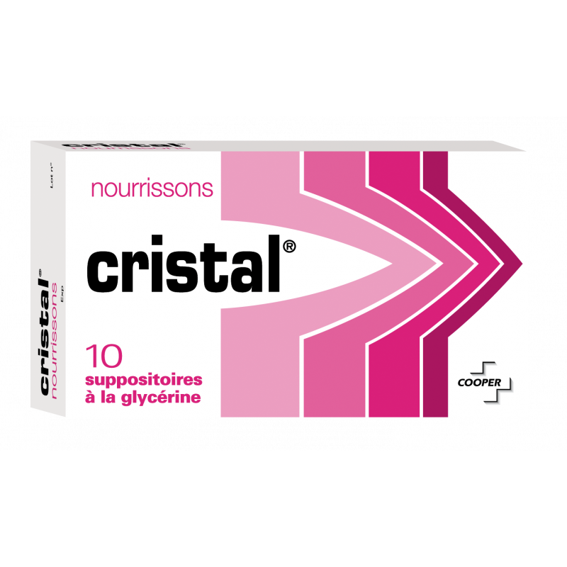 CRISTAL NOURRISSONS, suppositoire - 10 suppositoires