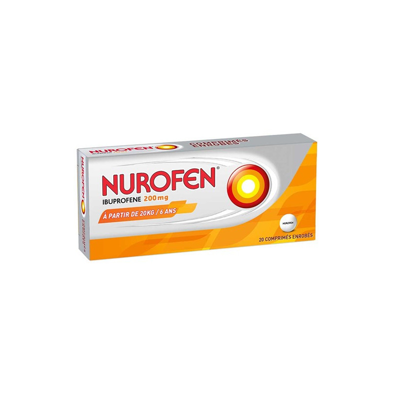 NUROFEN 200 mg - 20 comprimés enrobés