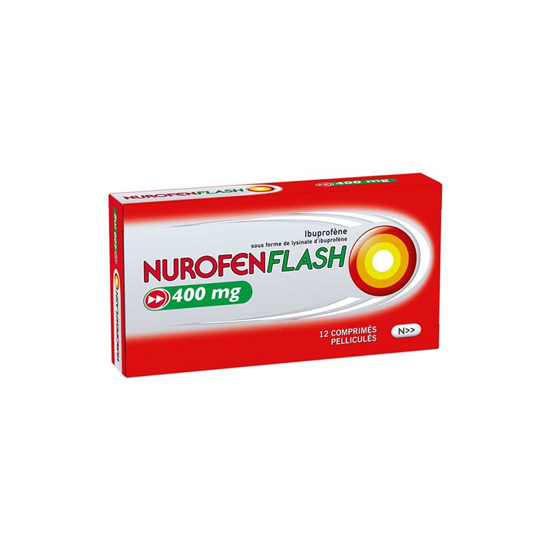 NUROFENFLASH 400 mg - 12 comprimés pelliculés