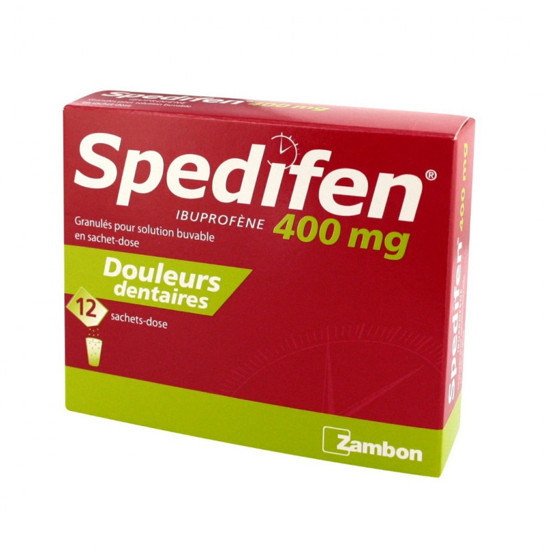 SPEDIFEN 400 mg, granulés pour solution buvable en sachet-dose - 12 sachets