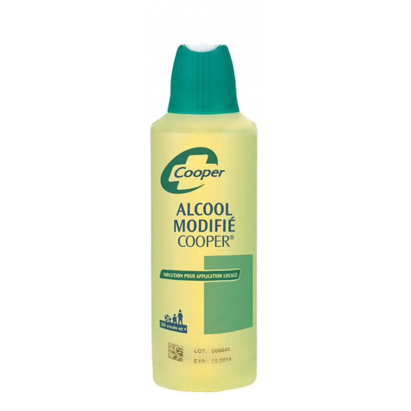 ALCOOL MODIFIE COOPER, solution pour application cutanée - 125ml