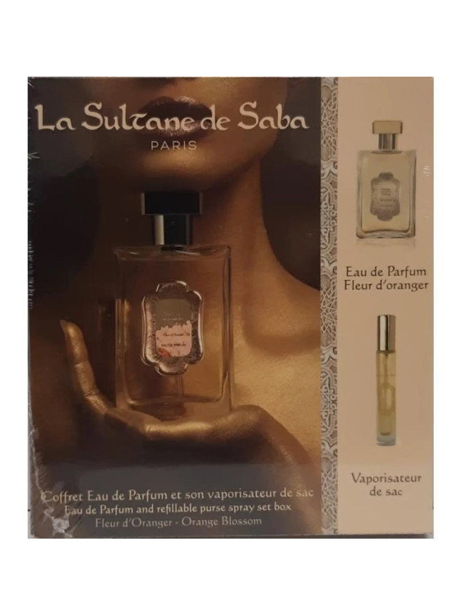 La Sultane de Saba - Coffret Parfum Fleur d'Oranger + Vaporisateur de Sac