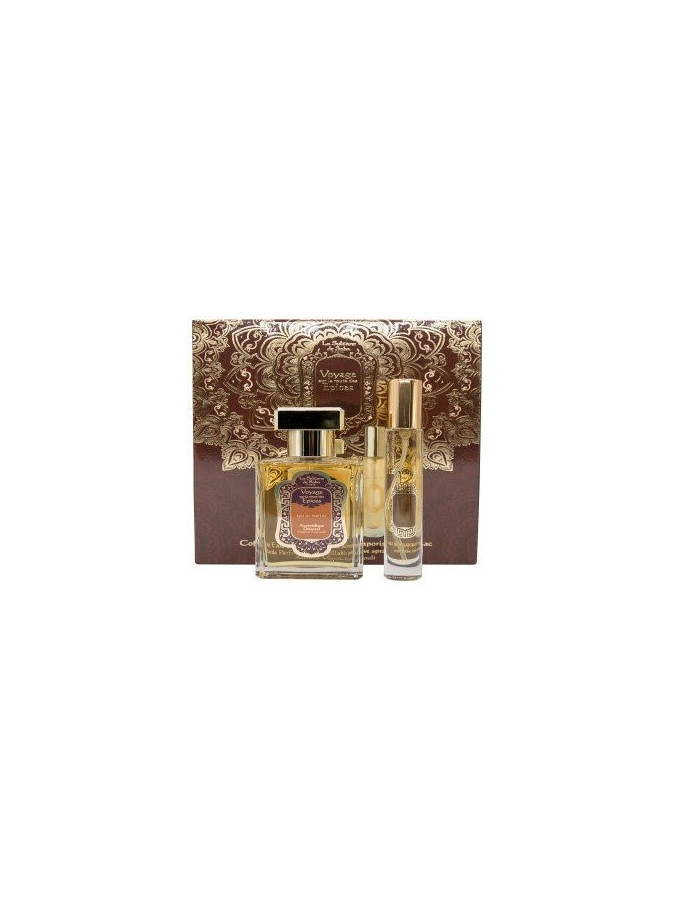 La Sultane de Saba - Coffret Parfum ayurvédique 50ml + Vaporisateur 15ml