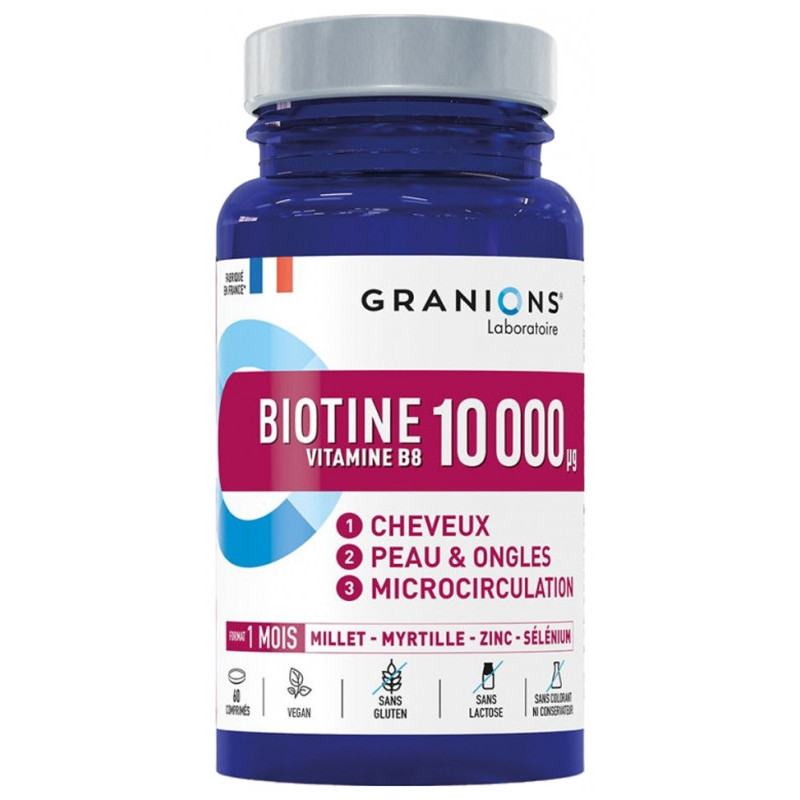 Granions Biotine 10000 µg - 60 Comprimés