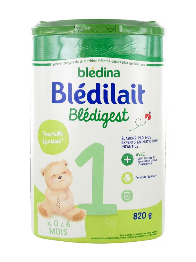 Blédilait 2 - neuf - De 6 à 12 mois - 900g - Blédina - Blédilait