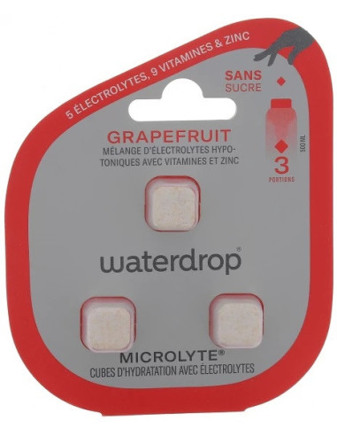 Waterdrop Microlyte Grapefruit - 3 cubes