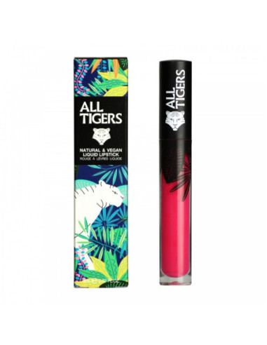 All Tigers Rouge à Lèvres Mat Naturel & Vegan 786 FUCHSIA OWN THE STAGE - 8ml