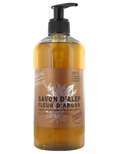 Tadé Savon d'Alep Liquide Fleur d'Argan - 500 ml