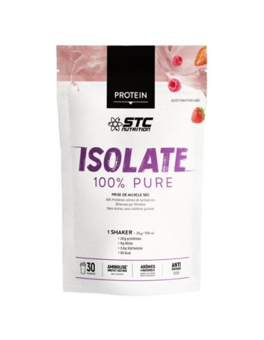 STC Nutrition ISOLATE 100% Pure gout fruits rouges - 750g 