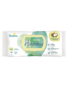 Pampers Lingettes Coco Harmonie - 42 lingettes