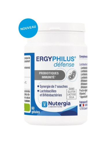 Nutergia Ergyphilus® Défense - 60 gélules