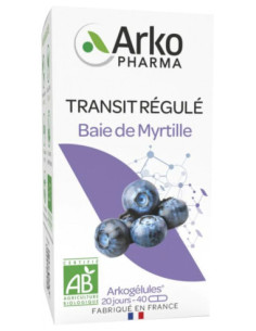 Arkopharma Arkogélules Baie de Myrtille Bio - 40 Gélules