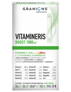 Granions Vitamineris Boost 1000 mg - 10 Sticks