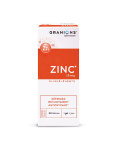 Granions Zinc 15 mg - 60 Gélules