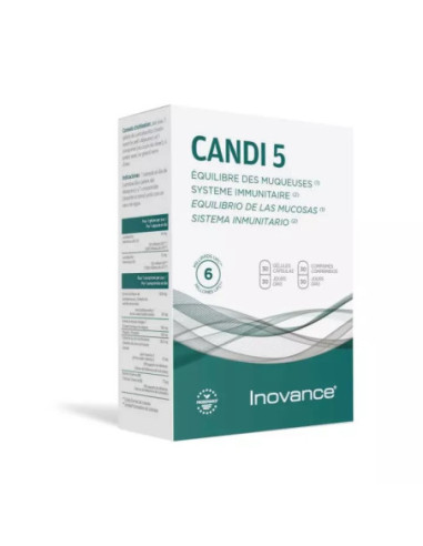 Inovance Candi 5 - 30 gélules + - 30 comprimés