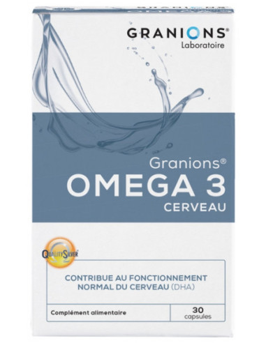 Granions Omega 3 Cerveau - 30 Capsules