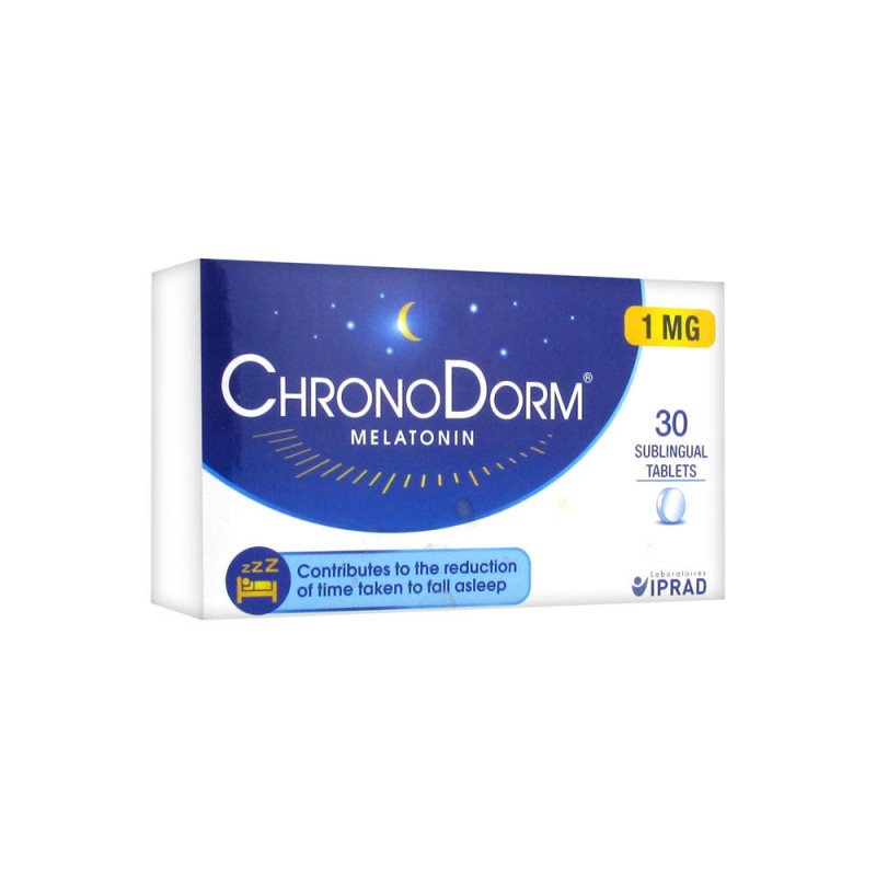 ChronoDorm Mélatonine - 30 Comprimés