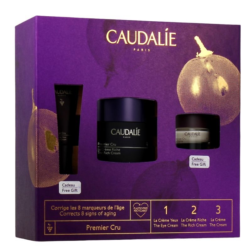 CAUDALIE Premier Cru La Crème Yeux 2個セット 3522932028459-caudalie-coffret