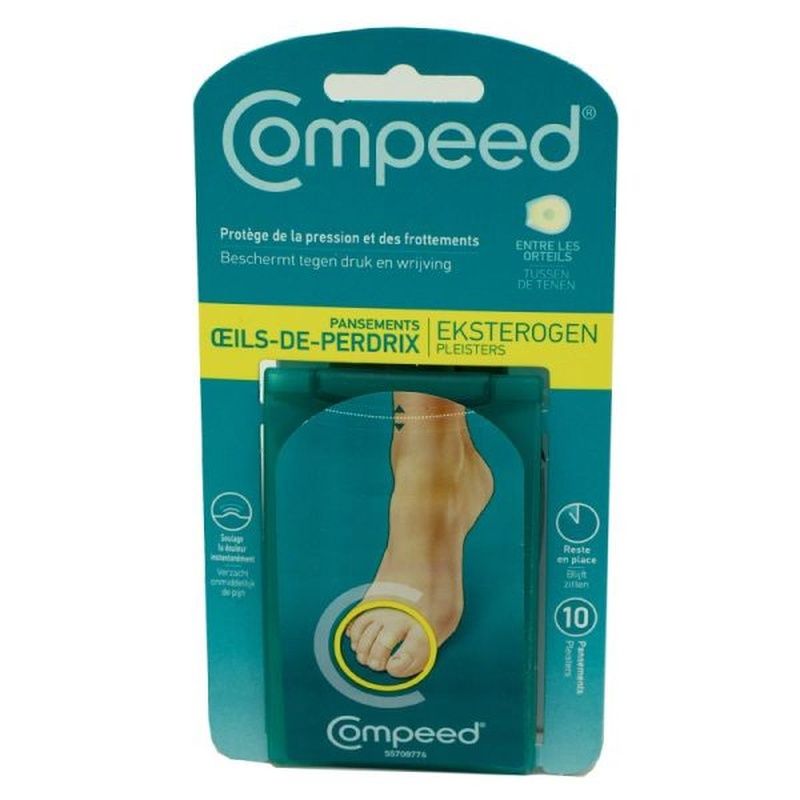 Compeed Oeils de Perdrix - 10 Pansements