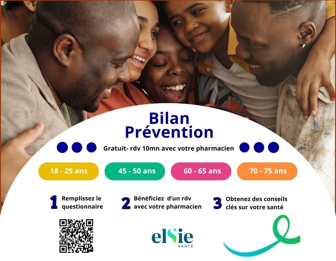 <p>BILAN DE PREVENTION SANTE&nbsp;</p>