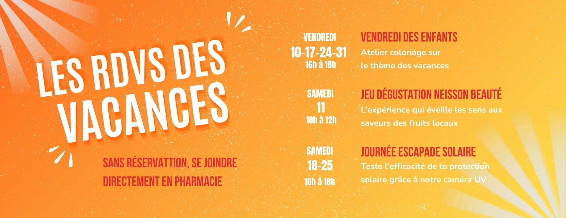 <p>PROGRAMME DE JUILLET 2026</p>
