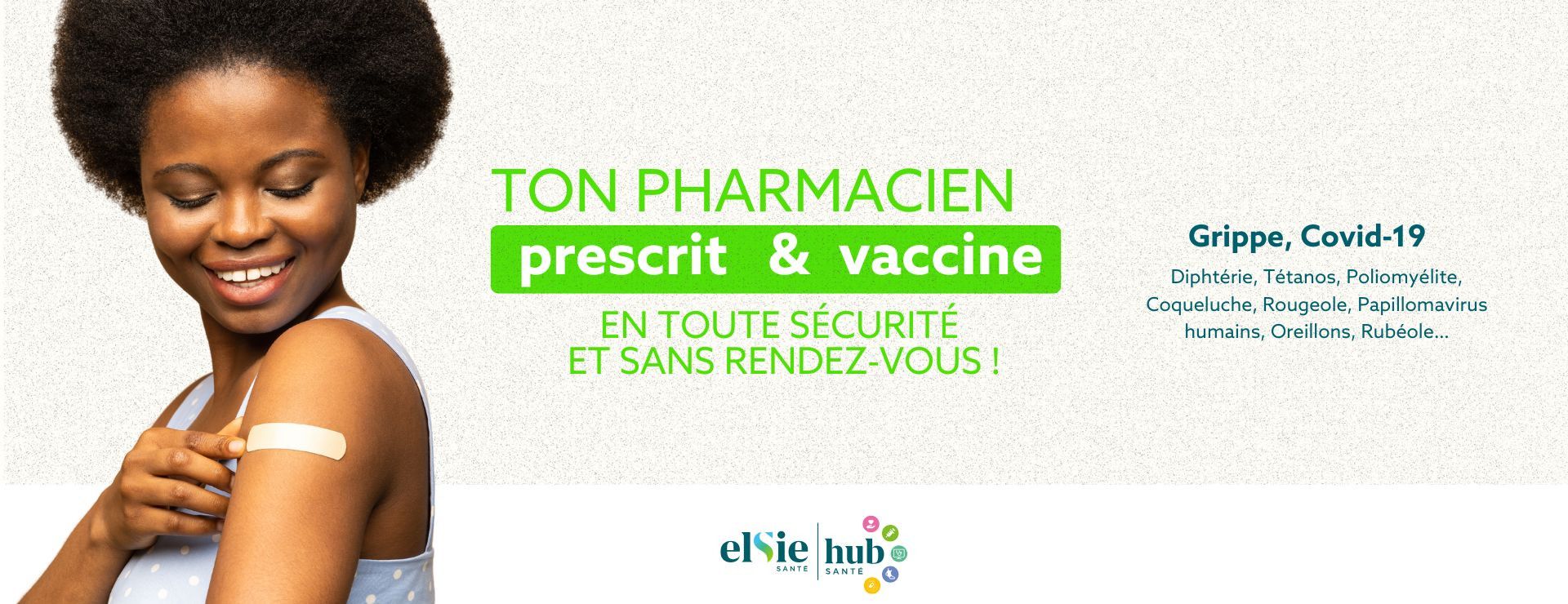 <p>Vaccination fond blanc</p>