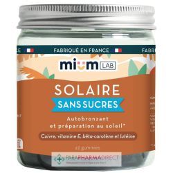 Mium LAB - Solaire - Sans Sucres - 42 Gummies