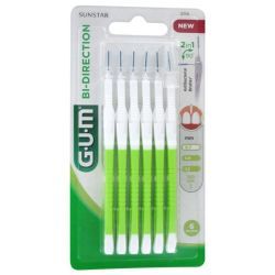 Brossette Interdentaire Bi-direction 2 en 1 - 6 unités
