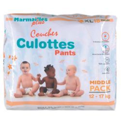 Marmailles Plus Couches Culottes Pants De 12 à 17 kg - 18 Couches 