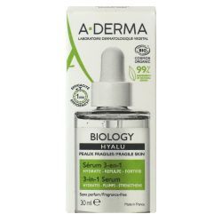 A-Derma Biology Hyalu Sérum 3en1 Bio - 30ml