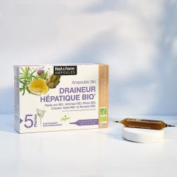 Ampoules Draineur hépatique bio - 20 ampoules