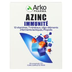 Arkopharma Azinc Immunité - 30 comprimés