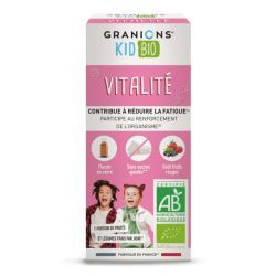 Kid Bio Vitalité - Solution Buvable Goût Fruits Rouges - 125 ml