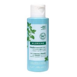 Klorane Poudre Purifiante 3en1 à la Menthe Bio et Argile - 50 g