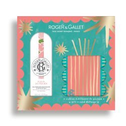 -Coffret Noël Diffuseur + Eau Parfumée - Fleur de Figuier - Eau Parfumée 100 ml, Diffuseur 25 ml