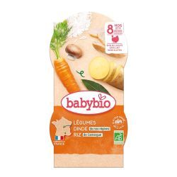 Menus Légumes Dinde de nos Régions Riz de Camargue - Bols 2x200g