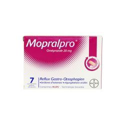 MOPRALPRO 20 mg, 7 comprimés gastro-résistant