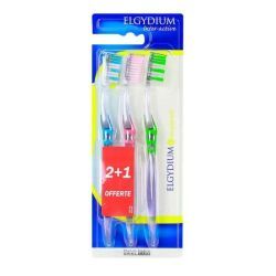 Brosses à dents inter-actives - lot de 3