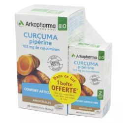 Arkogélules Curcuma Pipérine - 130 gélules + 40 gélules offertes