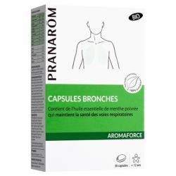 Aromaforce Capsules Bronches Bio - 30 capsules